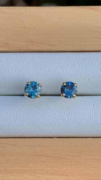 Australian Sapphire Earrings