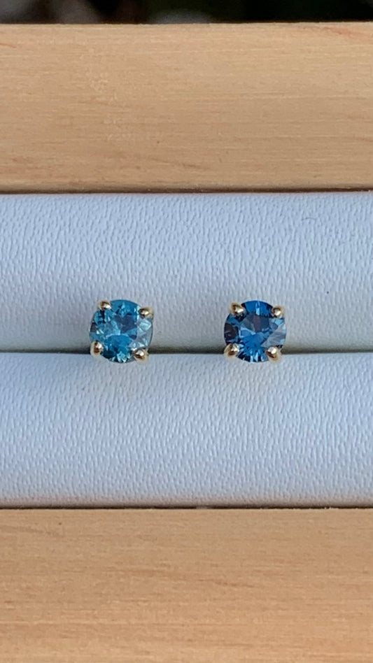 Australian Sapphire Earrings