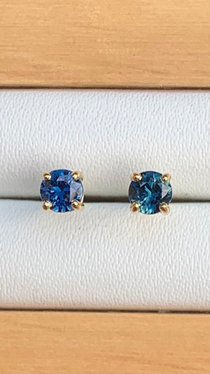Australian Sapphire Studs