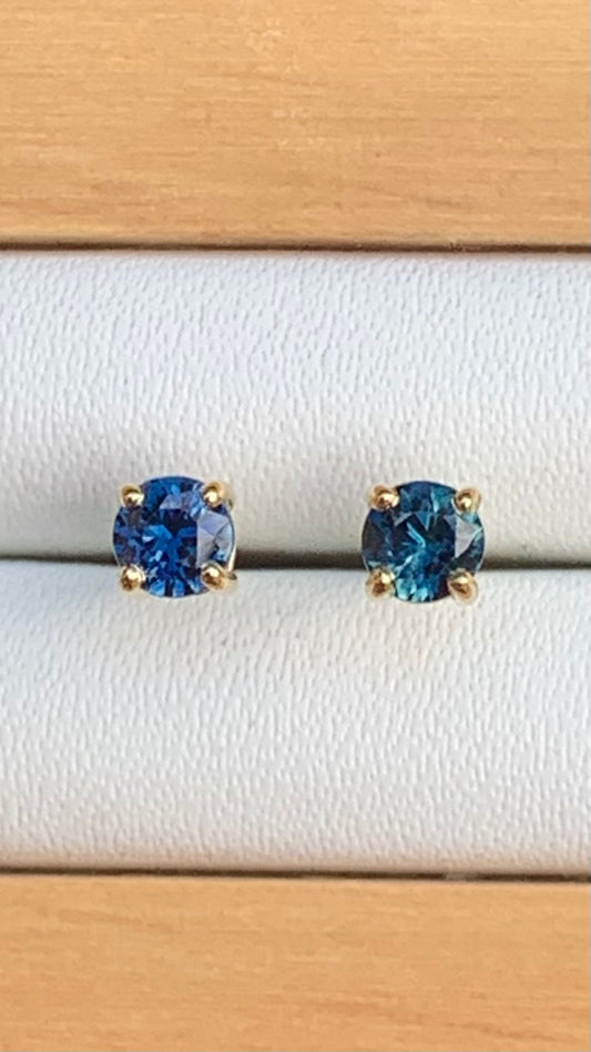Australian Sapphire Studs