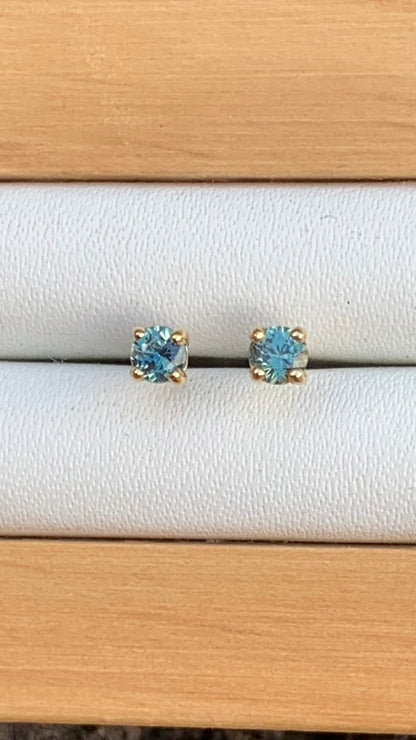 Australian Sapphire Earrings