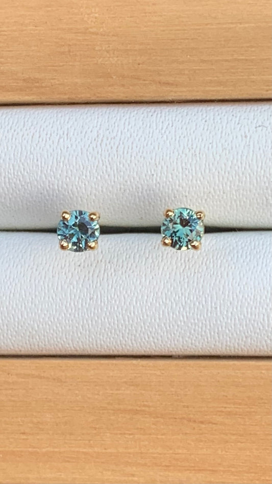 Parti Sapphire Studs