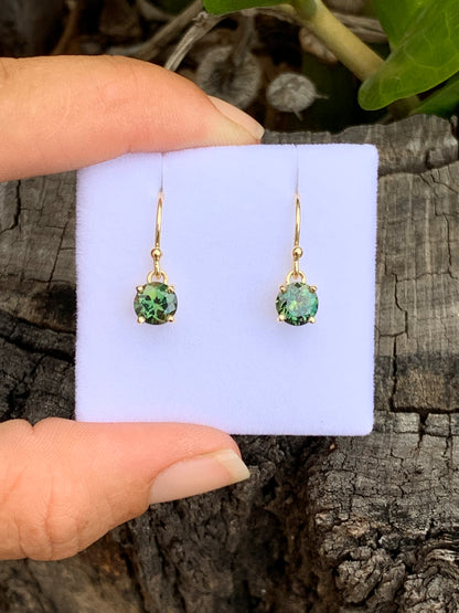 Parti Sapphire Drop Earrings