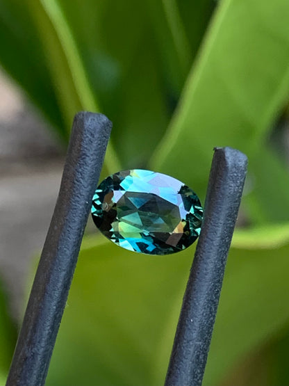 1.39ct Teal Australian Parti Sapphire