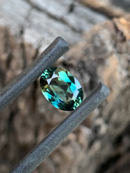 1.39ct Teal Australian Parti Sapphire