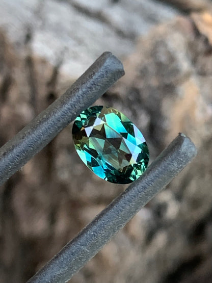 1.39ct Teal Australian Parti Sapphire