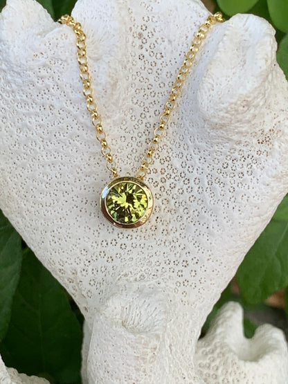 Australian Sapphire Necklace