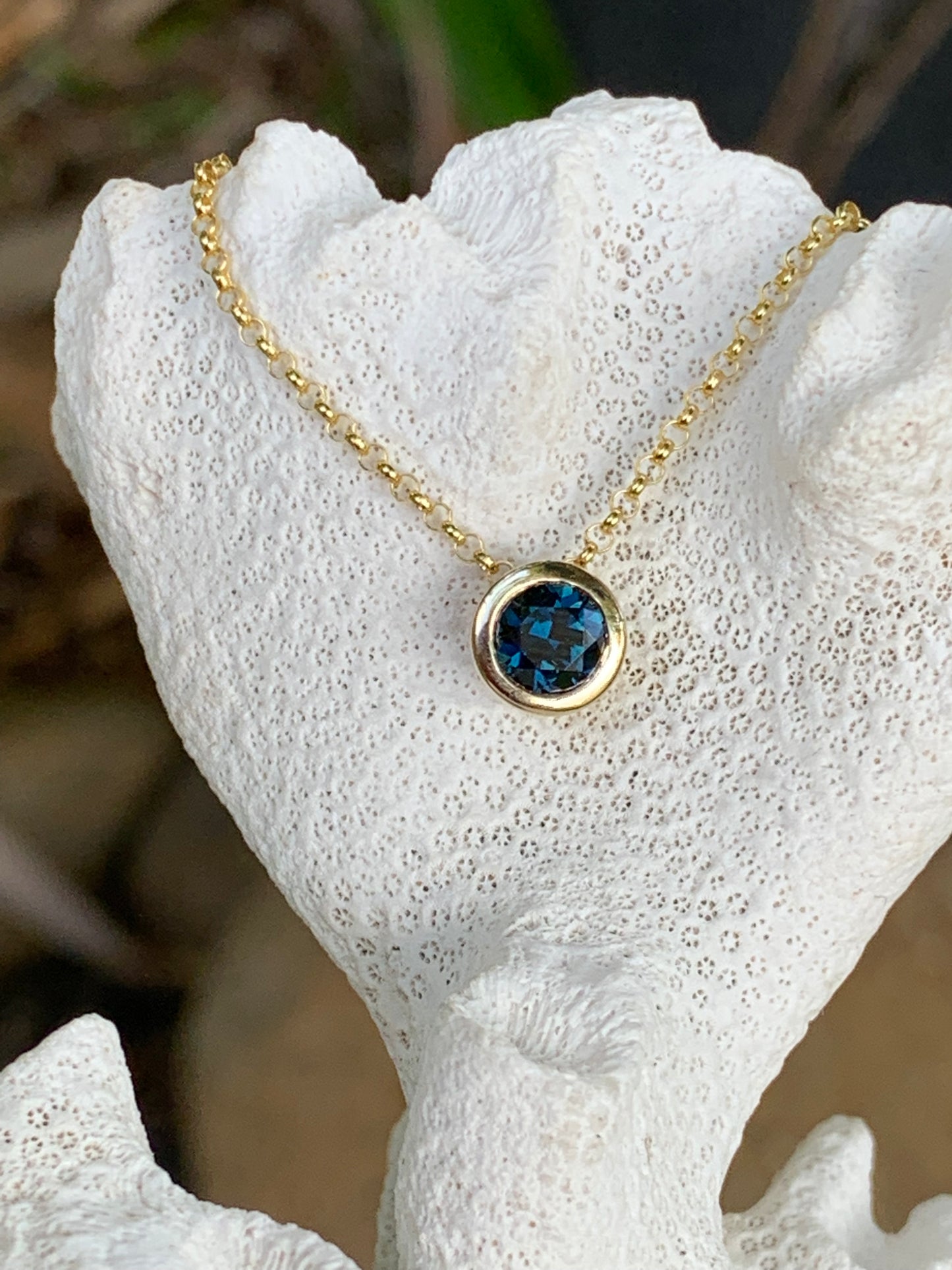 Australian Sapphire Necklace