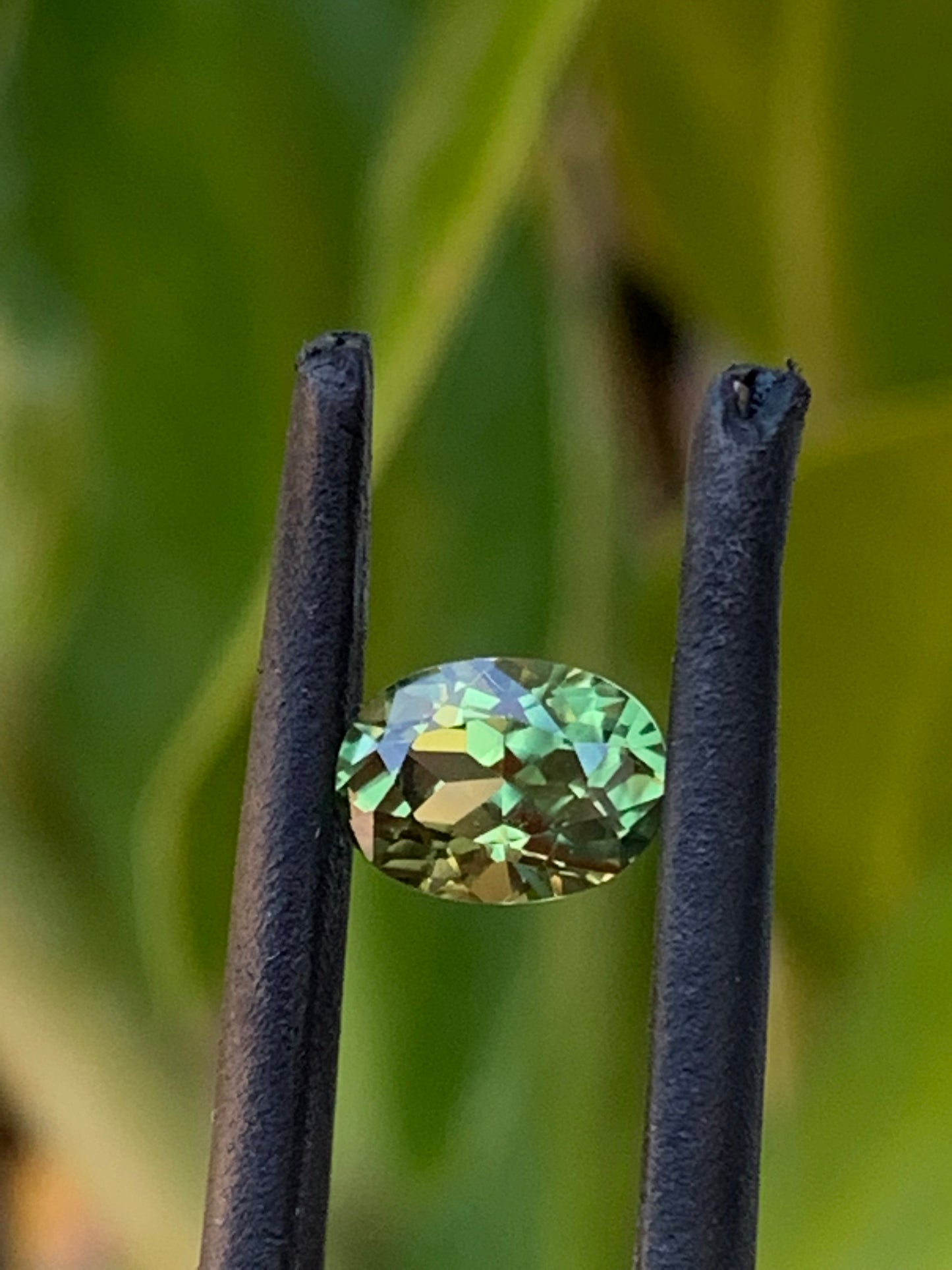 1ct Yellow/Green Australian Parti Sapphire