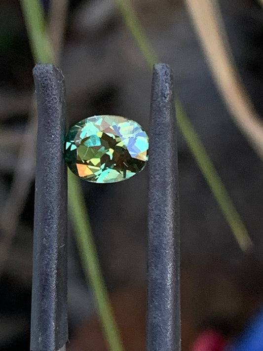 0.98t Green Australian Sapphire