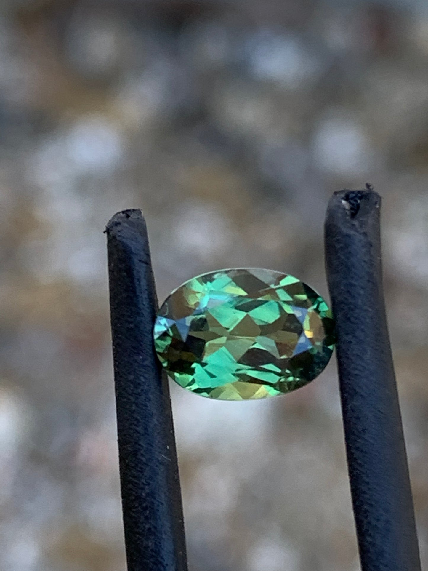 1.3ct Green Australian Sapphire