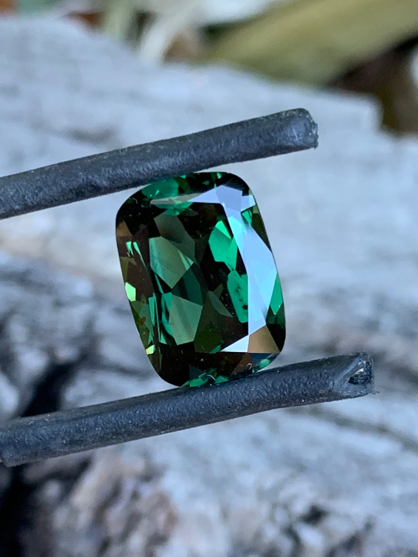 Large green Australian sapphire