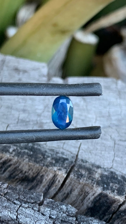 0.77ct Blue Australian Sapphire