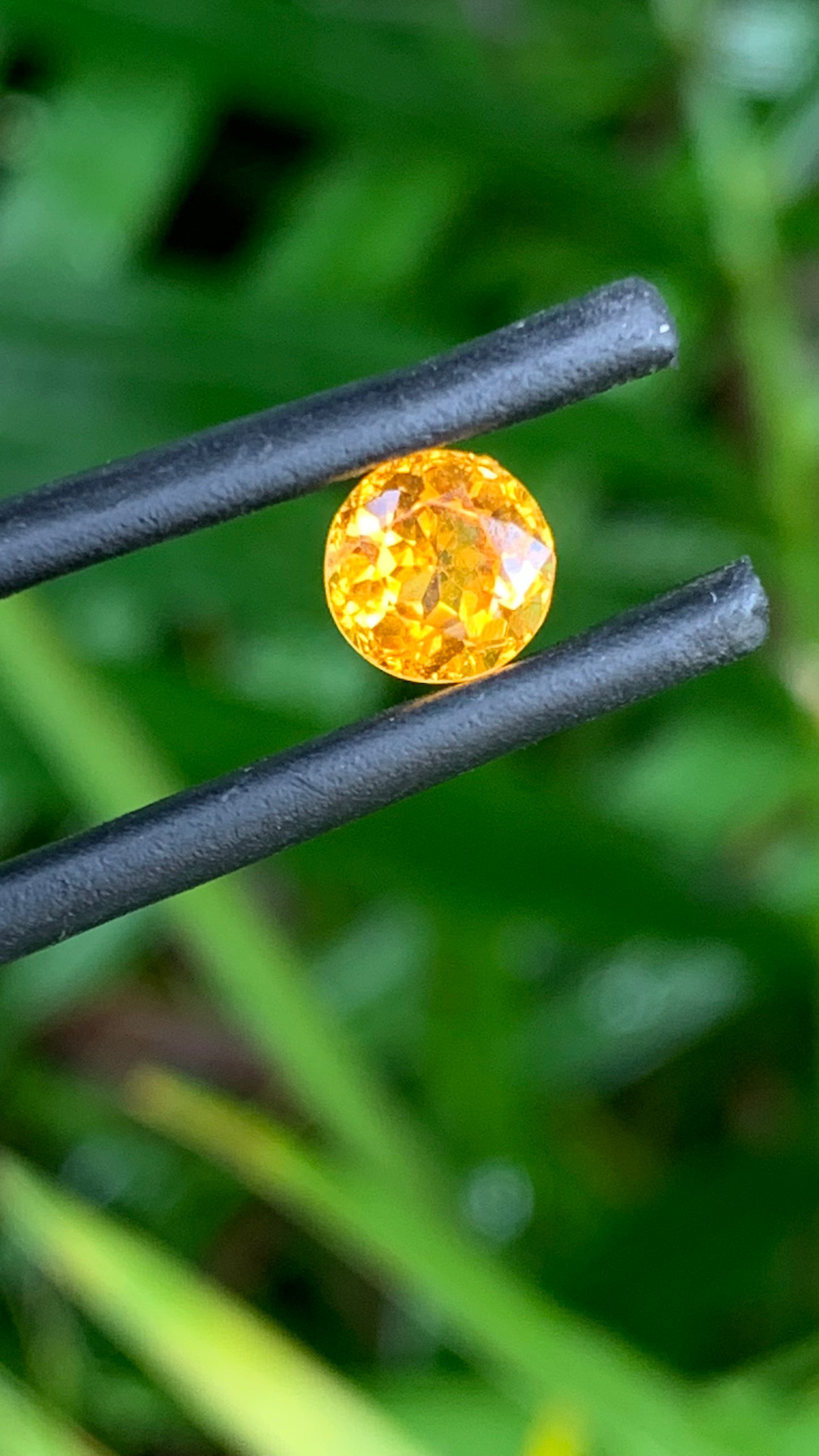 1.24ct Orange Australian Sapphire