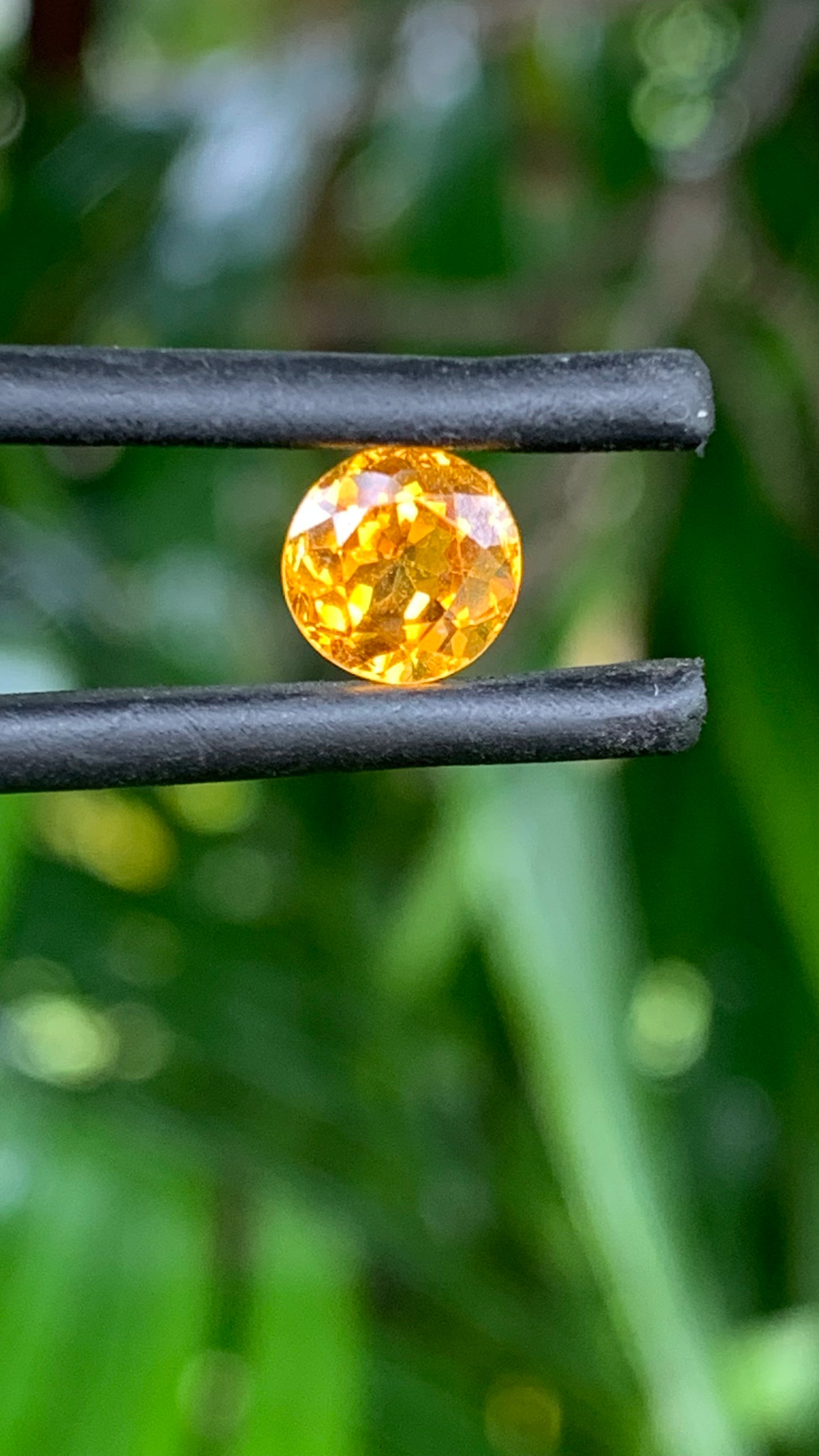 1.24ct Orange Australian Sapphire