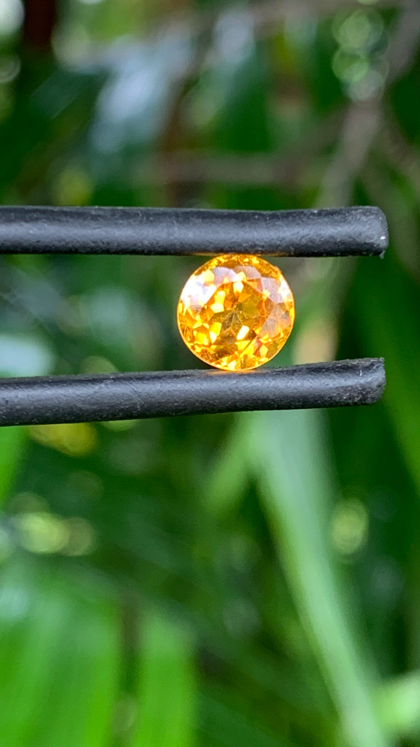 1.24ct Orange Australian Sapphire