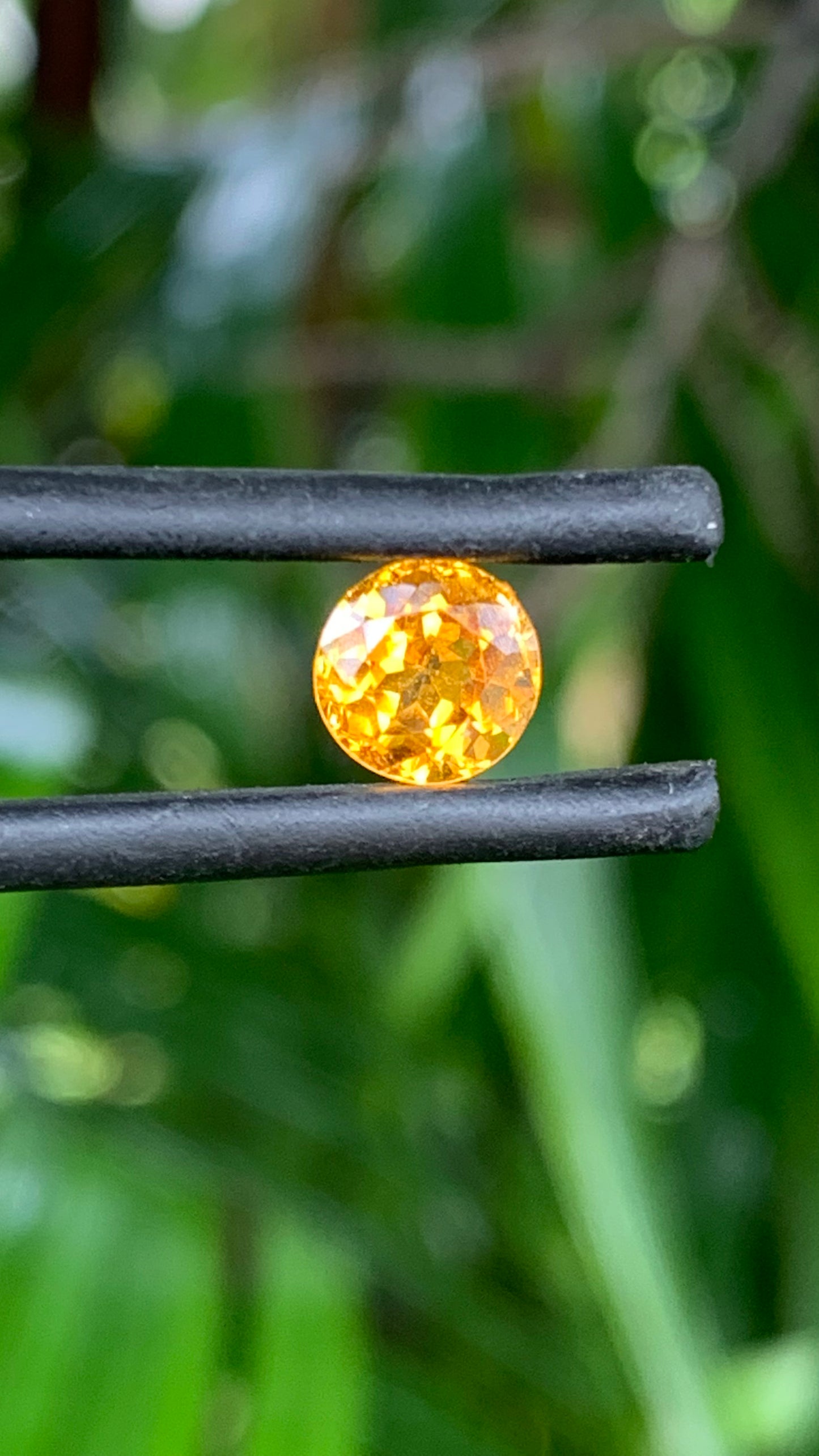 1.24ct Orange Australian Sapphire