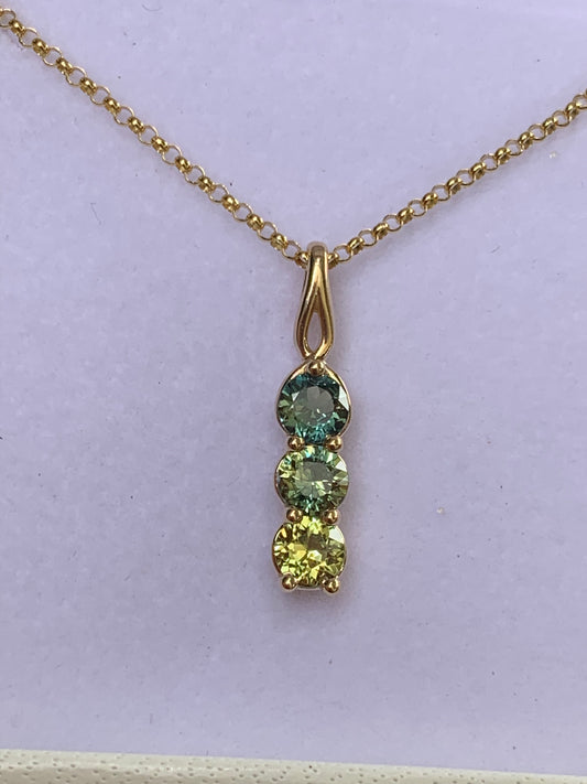 Australian Sapphire Necklace