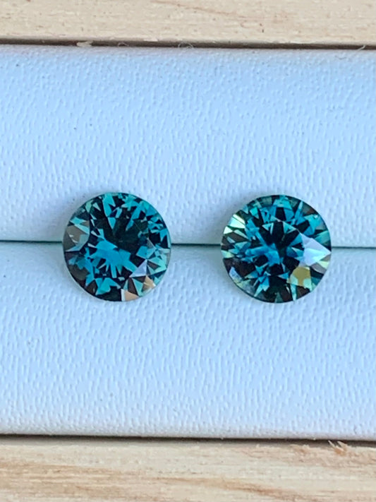 Teal Sapphires