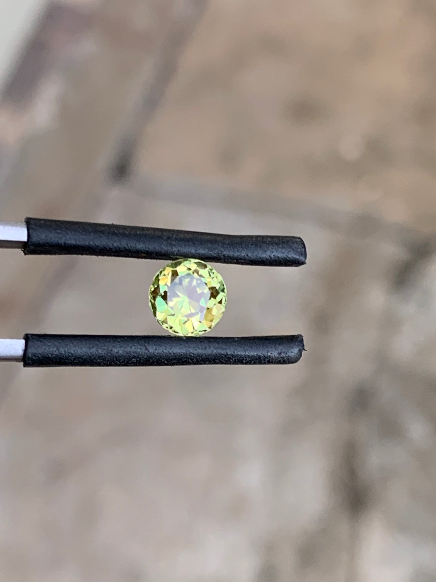 1.38ct unheated yellow sapphire from Australia