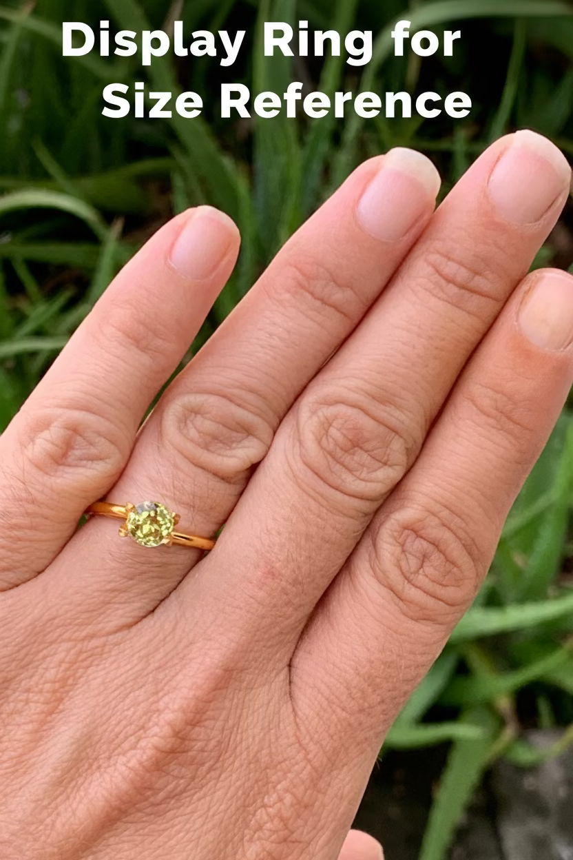 1.38ct Yellow Australian Sapphire
