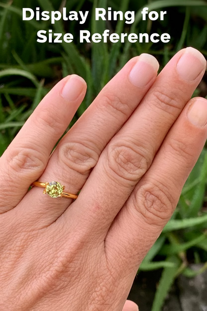 1.38ct Yellow Australian Sapphire