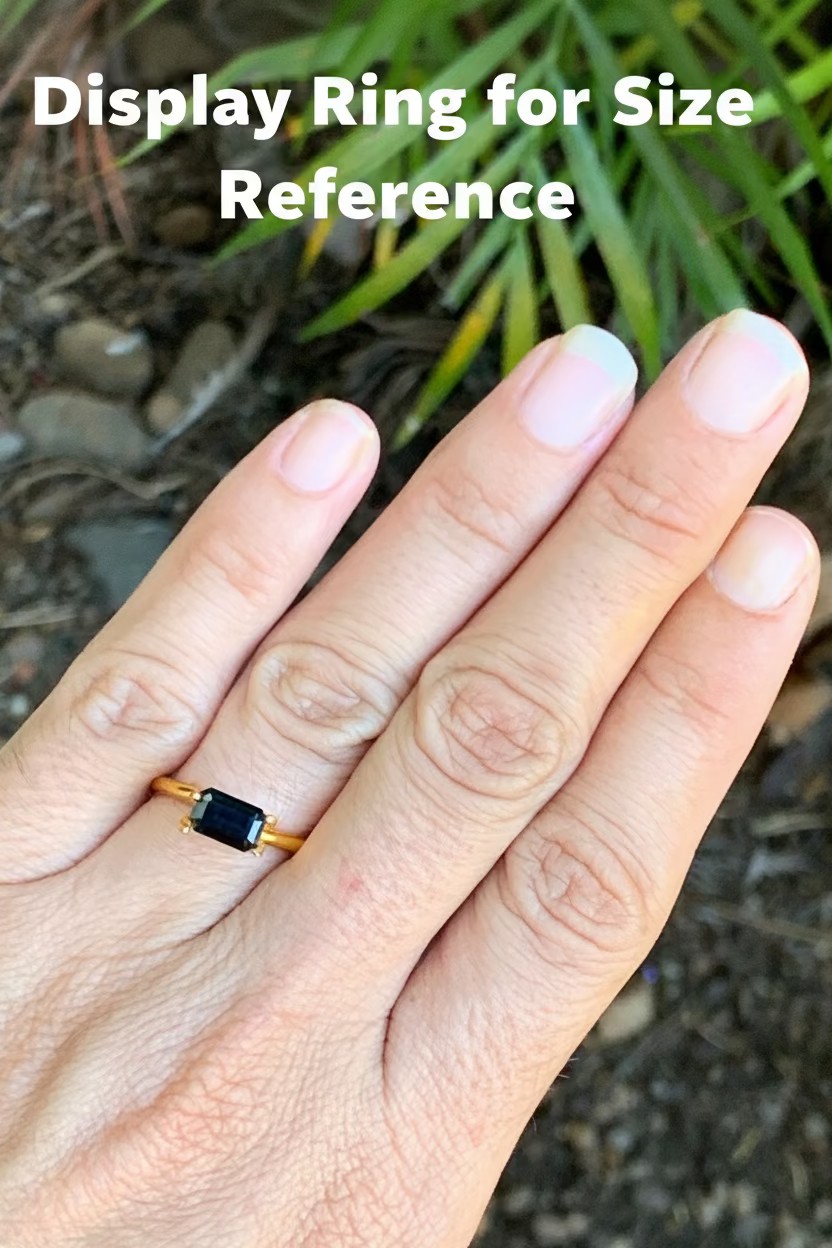 1.51ct Blue Australian Sapphire