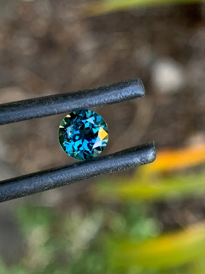 Natural Australian blue sapphire sourced from the Central Queensland Gemfields