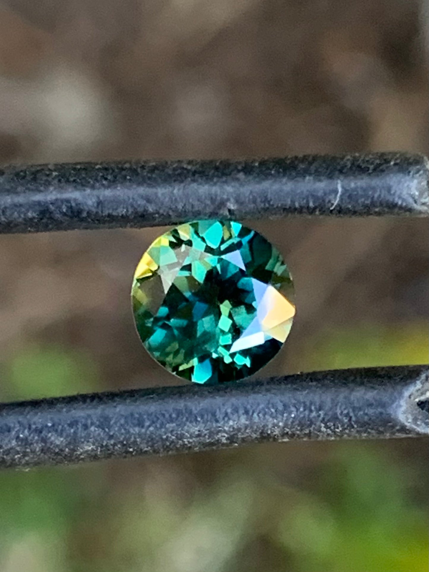 1.01ct Teal Australian Parti Sapphire