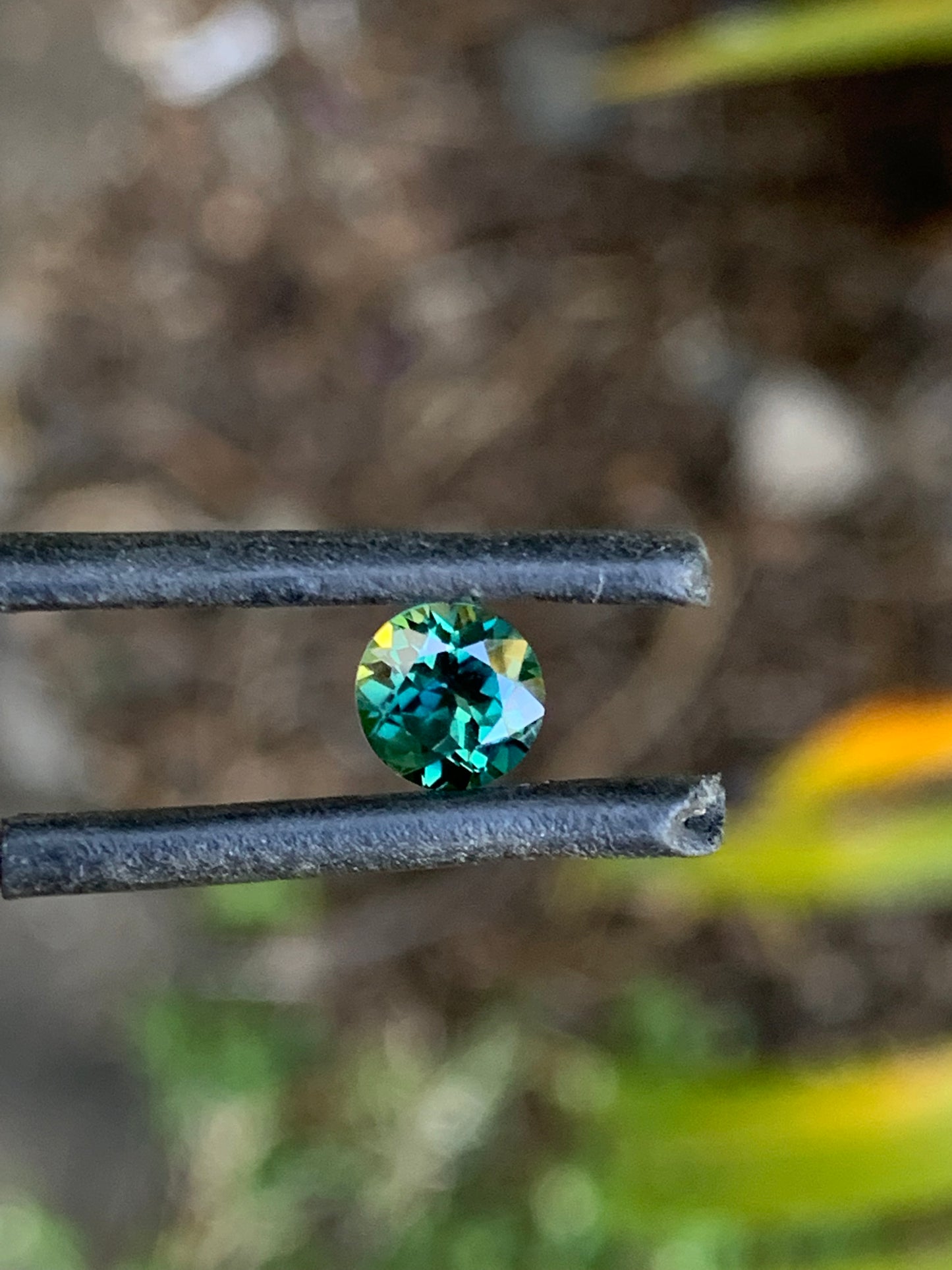 1.01ct Teal Australian Parti Sapphire