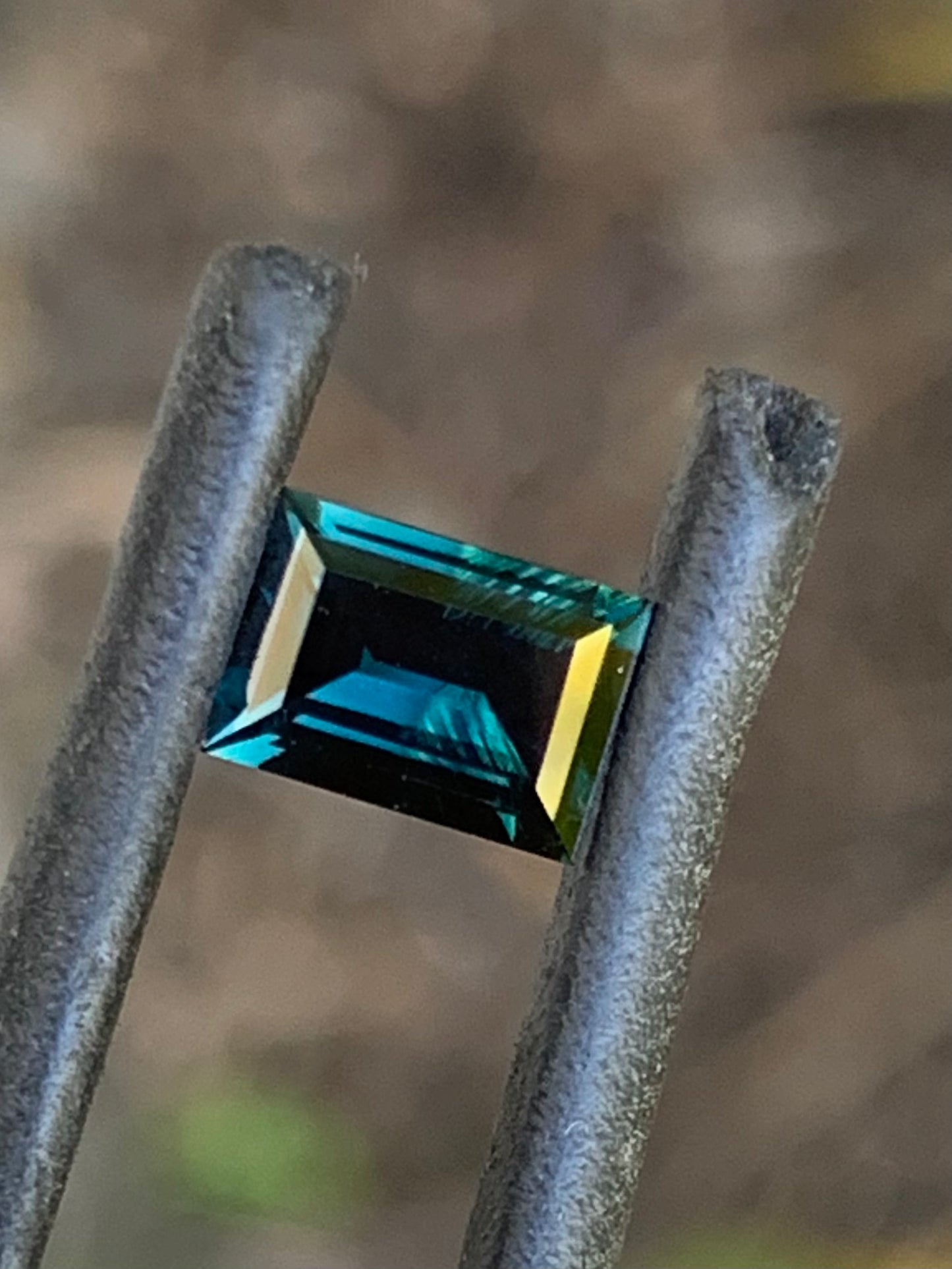 0.81ct Dark Teal Australian Sapphire