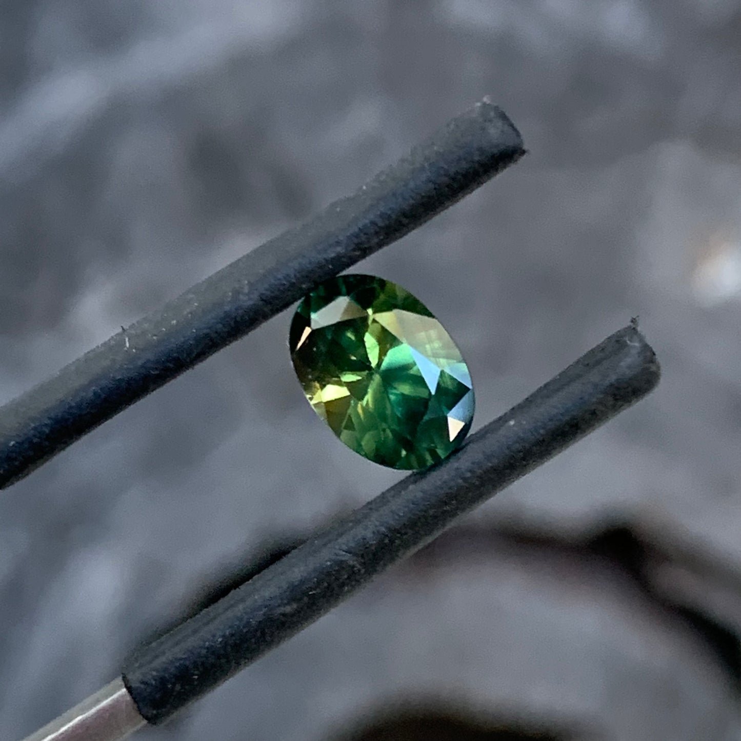 1.34ct Green Australian Sapphire