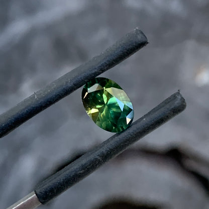 1.34ct Green Australian Sapphire