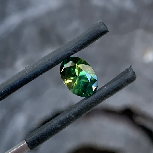 1.34ct Green Australian Sapphire