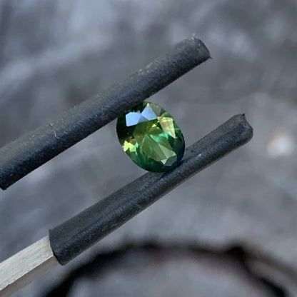 1.34ct Green Australian Sapphire