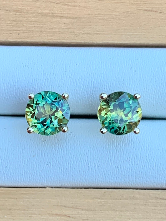 Australian Parti Sapphire Studs