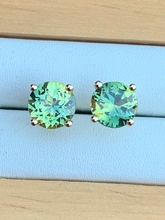 Australian Parti Sapphire Earrings
