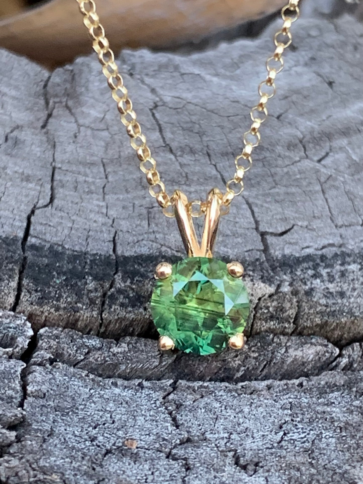 Australian Parti Sapphire Necklace