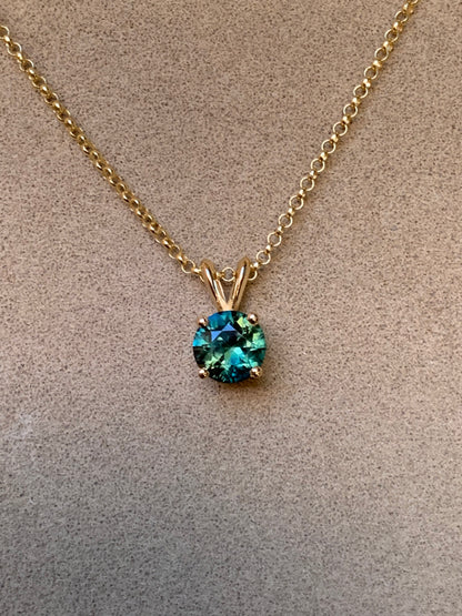 Australian Parti Sapphire Necklace