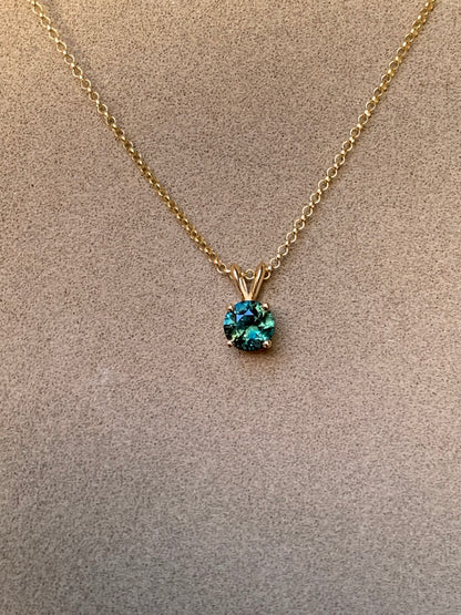 Australian Parti Sapphire Necklace