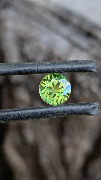 1.11ct Green/Yellow Australian Sapphire
