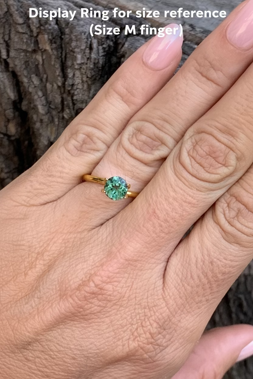 1.53ct Teal Australian Sapphire