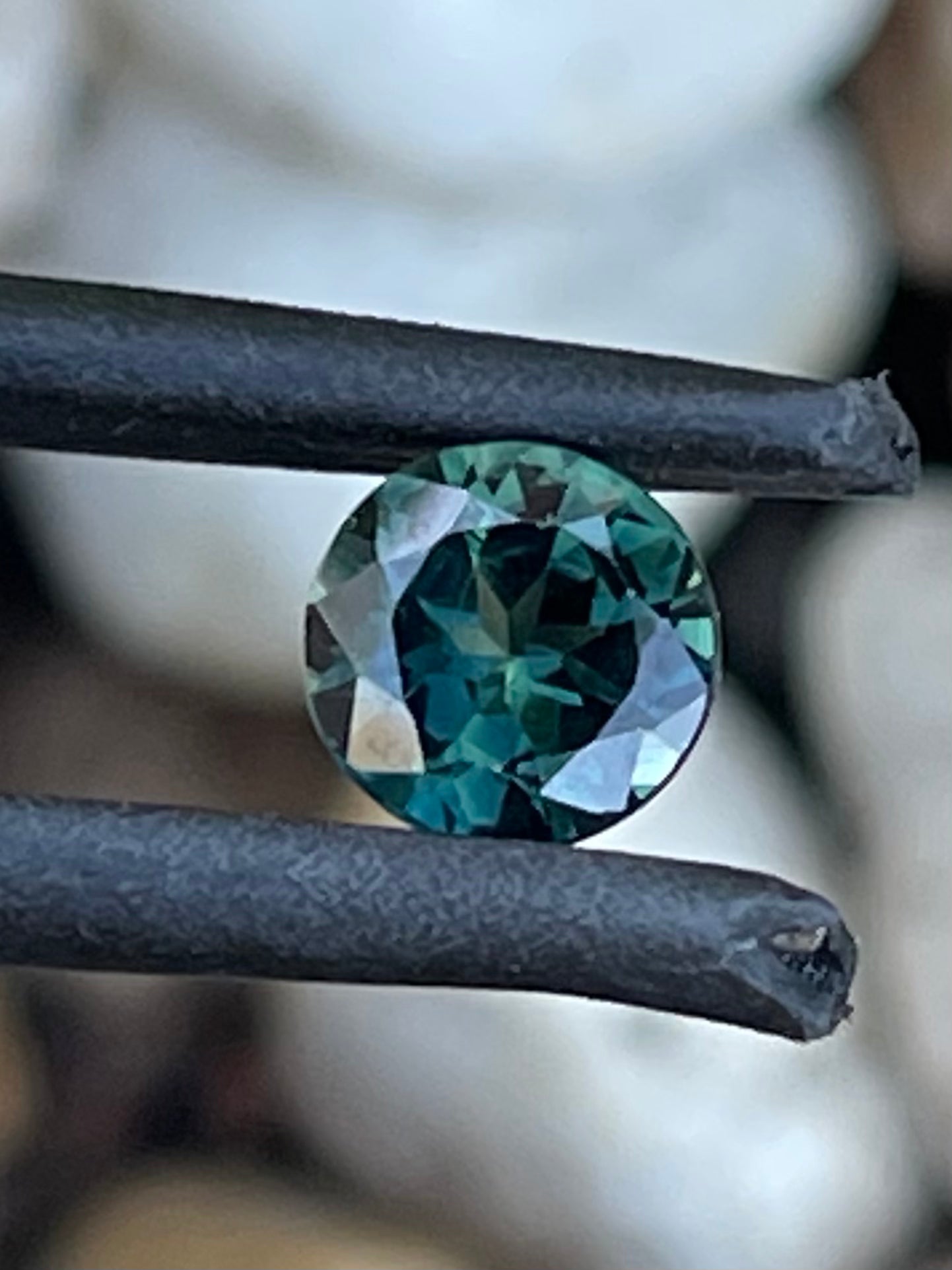 1.1ct Teal Australian Parti Sapphire