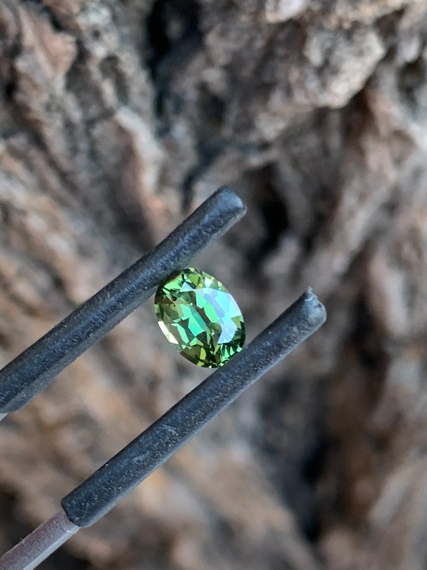 1.12ct Australian sapphire personally hand-mined in the Central Queensland Gemfields