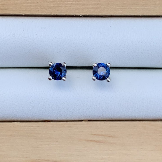 Australian Sapphire Earrings