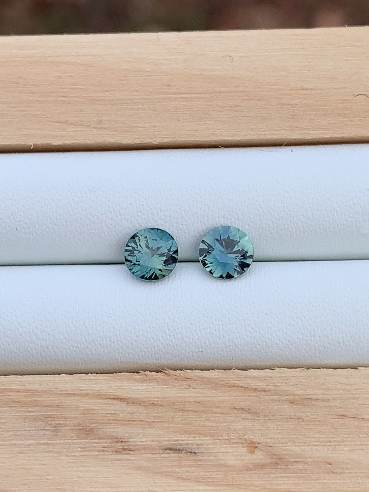 Blue Sapphire Earrings