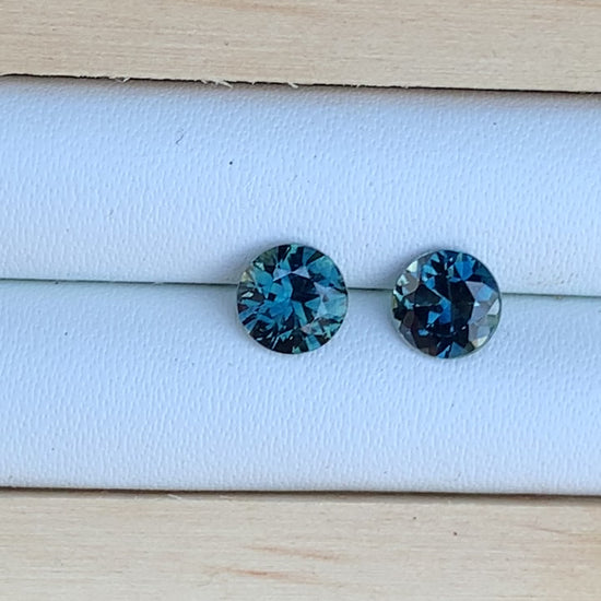 Australian Sapphire Earrings