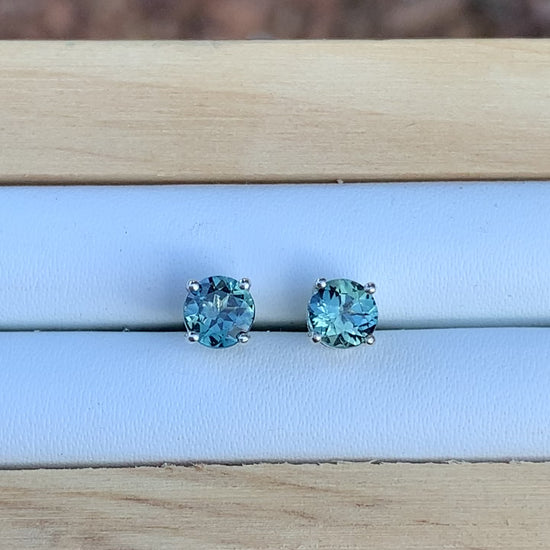 Australian Sapphire Earrings