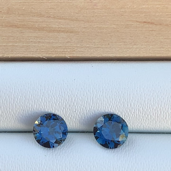 Australian Sapphire Earrings