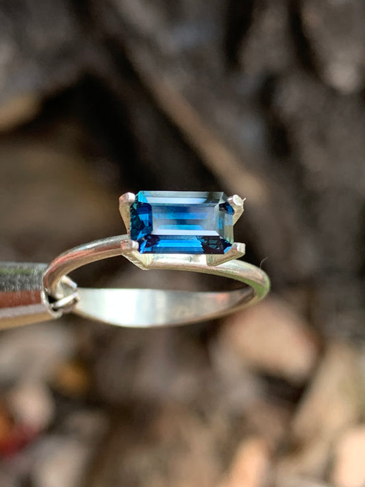 1.38ct Blue Australian Sapphire
